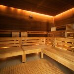 Moderne Sauna im Kurhaus Hotel Bad Bocklet für entspannende Silvestertage